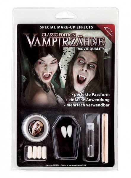 Schaurige Vampirzähne Deluxe