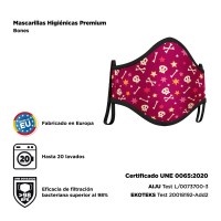 Mund Nasen Maske Totenköpfe für Kinder