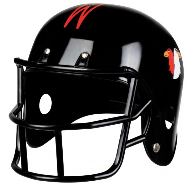 Football Helm Trevor Schwarz-Rot