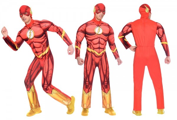 The Flash Lizenz Herrenkostüm 5