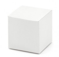 Vorschau: 10 Weiße Geschenkboxen 5 x 5cm