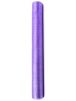 Organza Stoff Julie lila 9m x 36cm