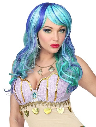 Mermaid Serena Damenperücke 2