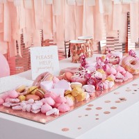 Vorschau: Roségoldenes Party-Buffet Set