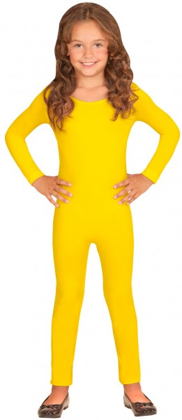 Langärmeliger Kinderbodysuit gelb