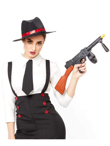 Gangster Lady Clarice Damenkostüm 2