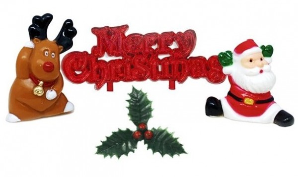4 Christmas Friends Tortendeko