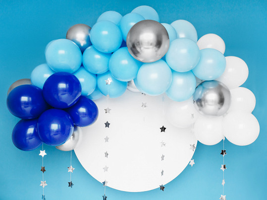 Blaue Ballongirlande Endless Sky