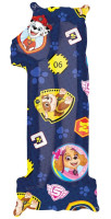 Paw Patrol 1. Geburtstag Folienballon 66cm