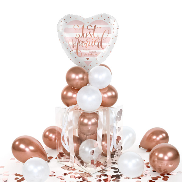 Balloha Geschenkbox DIY Verliebt Verlobt Verheiratet XL