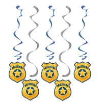 5 Polizei Revier Spiralhänger