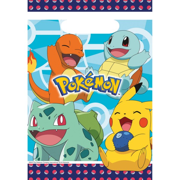8 Pokémon Meister Geschenktüten