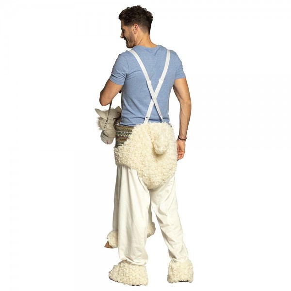 Lama Parade Huckepack Kostüm 5
