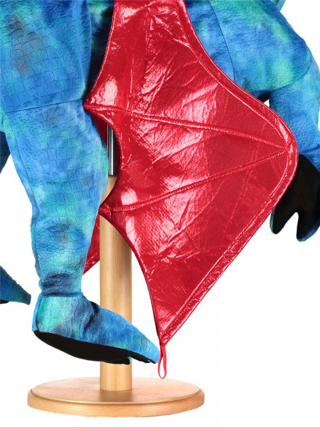 Blauer Drachenreiter Kinderkostüm 4
