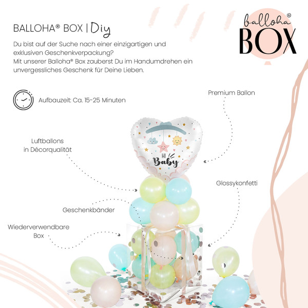 Balloha Geschenkbox DIY Hi Baby XL 3