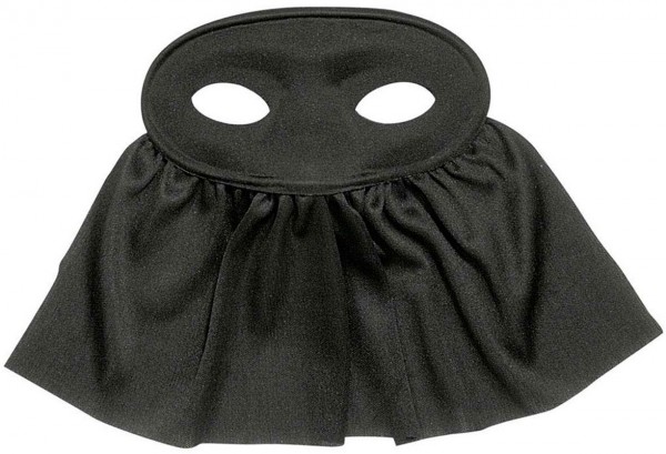 Schleier Augenmaske Schwarz 2