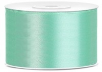 25m Satin Geschenkband mint 38mm breit