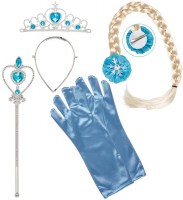 Eisblaues Prinzessinnen Set