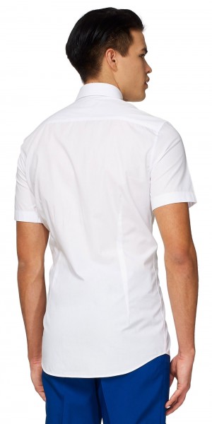 OppoSuits White Knight Kurzarm Hemd 2