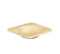 Vorschau: 25 Palmblatt Dip Schalen Verdi 6 x 6cm