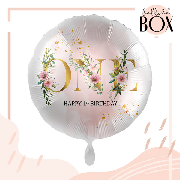 Balloha Geschenkbox DIY One Floral XL
