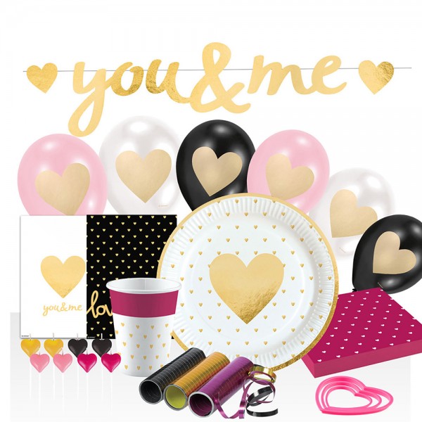 Party Set Little love 61-teilig
