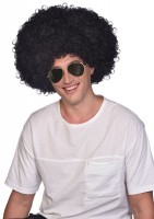 Schwarze Afro Perücke Groovy