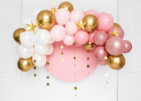 Rosa Ballongirlande Rosy Blossom