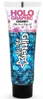 Body Glitzer Gel blau 12ml