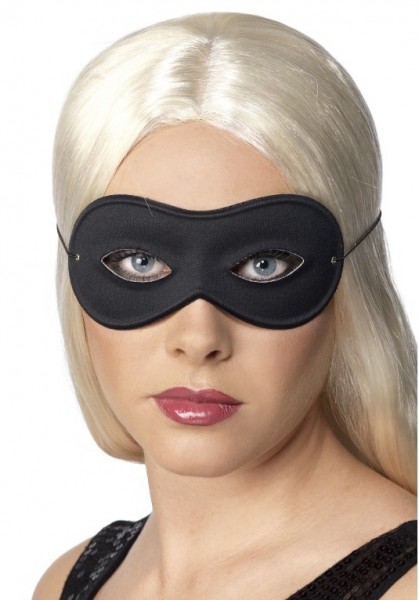 Klassische Schwarze Augenmaske
