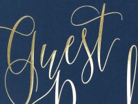Vorschau: Gästebuch Precious Moments royalblau