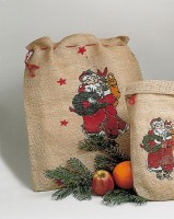 Weihnachts Jutesack 35x50cm
