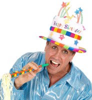 Vorschau: Happy Birthday Torte Hut