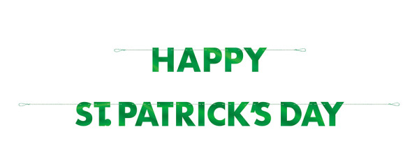 Happy St. Patrick`s Day Girlande 3,2m