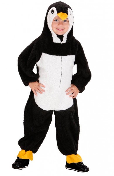 Plüschiger Pinguin Ganzkörperkostüm