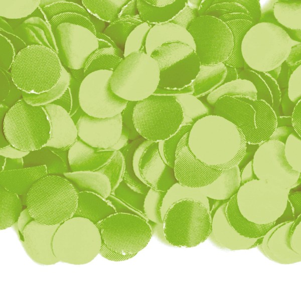 Papier-Konfetti in Limonengrün 100g