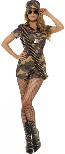 Sexy Army Amy Damenkostüm