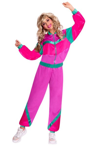 80s Aerobic Trainingsanzug für Damen