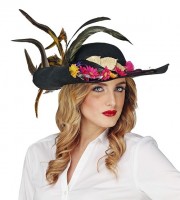 Förhandsgranskning: Svart floppy hatt Desiree