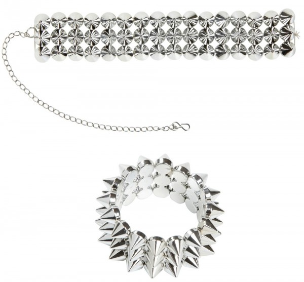 Punkrock Nieten Schmuckset