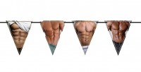 Sixpack Boys Wimpelkette 6m