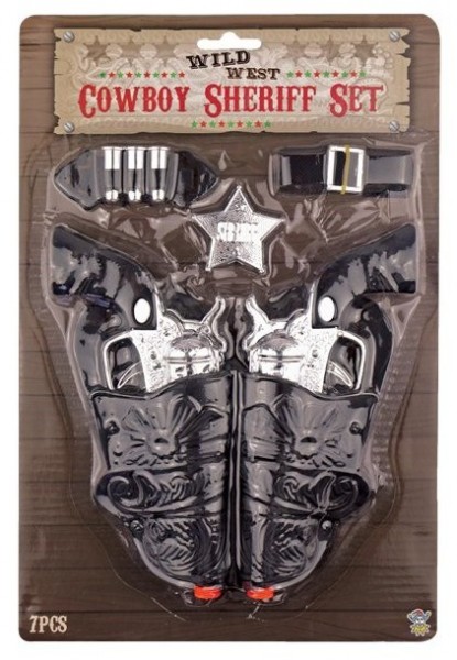 Wild West Sheriff Pistole & Holster