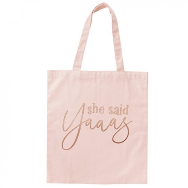 She said Yaas Stoffbeutel 34 x 40 cm