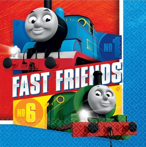 16 Thomas Fast Friends Servietten 33cm