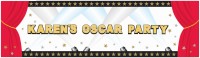 Hollywood Leinwand Banner Personalisierbar 1,65m x 50,8cm