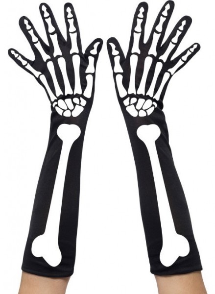 Klassische Skelett Handschuhe