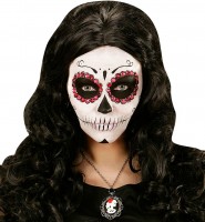 Förhandsgranskning: Silver Cameo Skull Halsband
