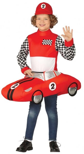 Rennauto Kostüm für Kinder
