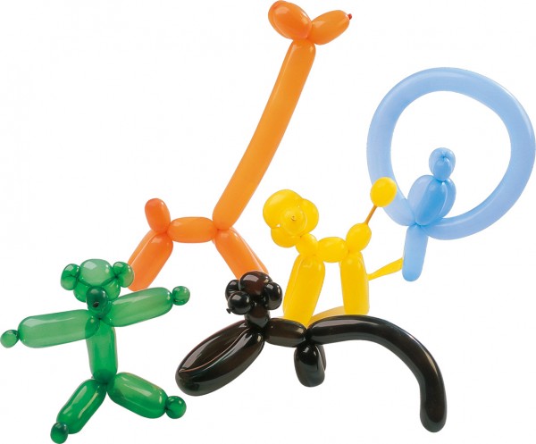10 Animal Modellierballons 1,2m
