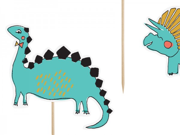 Dino Island Tortendeko 5-teilig 5